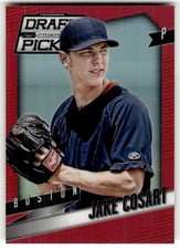 2014 Panini Prizm Perennial Draft Picks Jake Cosart Prizms Red #/100 #9