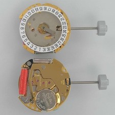 Ronda 775 Quartz Watch Movement Date At 6 Swiss Made Golden Movement