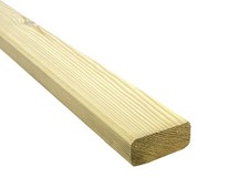 Landscape Batten Redwood Pressure Treated UC3 - 20x44mm Fin Size - 3.6m Lengths