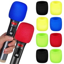 10 Pcs Microphone Sponge Protective Cover Universal Covers Accessories