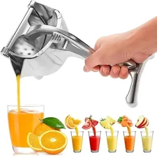 Heavy Duty Metal Manual Juicer Fruit Juice Squeezer For Pressing Lemons Oranges