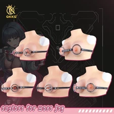 Adjustable Breast Harness Belt Nipple Clip Couple's Bondage Games BDSM Flirting