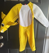 Baby Shark Costume Sound Chip Yellow Toddler Halloween Size 2t XS Pink fong