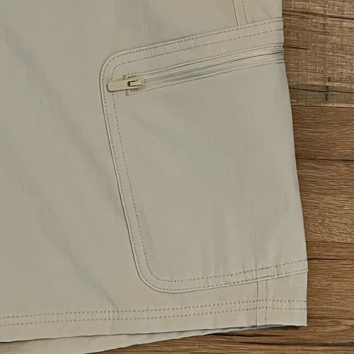 Pantalones Cortos Huk Next Level Para Hombre XL Caqui Cintura Elástica Pesca Ligeros - Imagen 4 de 15