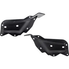 Pair Air Dam Deflector Lower Valances Apron Set of 2 Front Driver & Passenger