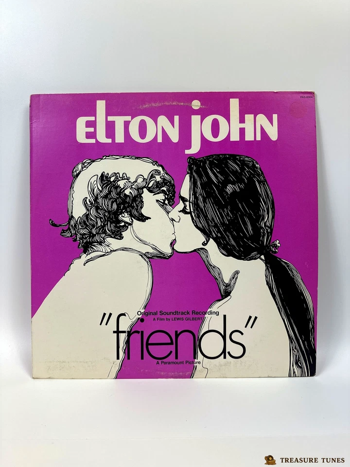 Elton John - Friends (Original Soundtrack Recording) Vinyl LP - Image 2 of 4