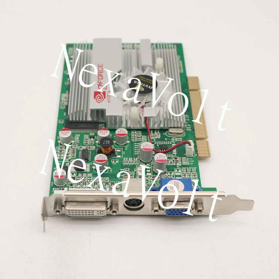 1PCS FX5500 independent 128mb 64bit DVI dual-screen multi-screen graphics card - Image 2 of 3