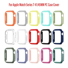 41/45MM PC Protect Hard Bumper Shockproof Case Cover For Apple Watch Series 8 7
