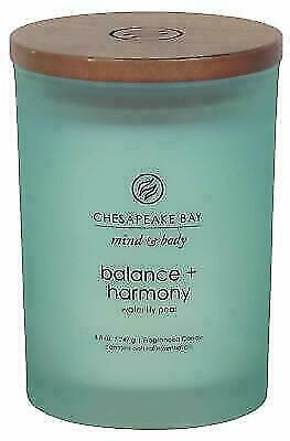 Chesapeake Bay Candle Glass Jar Water Lily Pear Candle - Green
