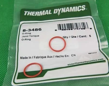 5pc x THERMAL DYNAMICS 8-3486 O-Rings For 2CZF1 and 2CZF2 SL60 SL100