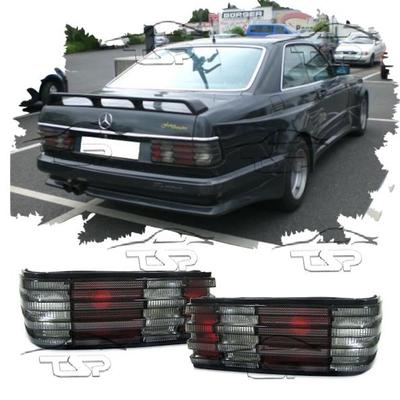 PAAR RÜCKLEUCHTEN SMOKE FÜR MERCEDES W126 + SEC 80-91 SCHEINWERFER