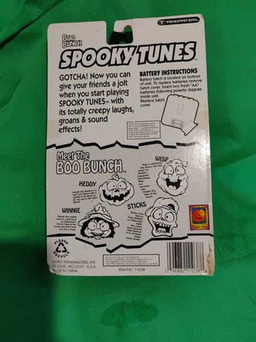 Trendmasters Boo Bunch Lite Up Spooky Tunes Belt Clip Vintage 1993 Used Works - Picture 6 of 7