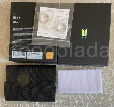 BTS MAP OF THE SOUL RING 指輪　トレカ付 On Hand] BTS Map Of The Soul Tour Official Ring [NO