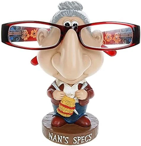 Comical Funny Nan Specs Glasses Holder Great Fun Gift by Shudehill