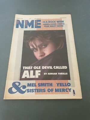 NME - MAR 30 1985 - ALISON MOYET YELLO SISTERS OF MERCY VIC GODARD JAMES