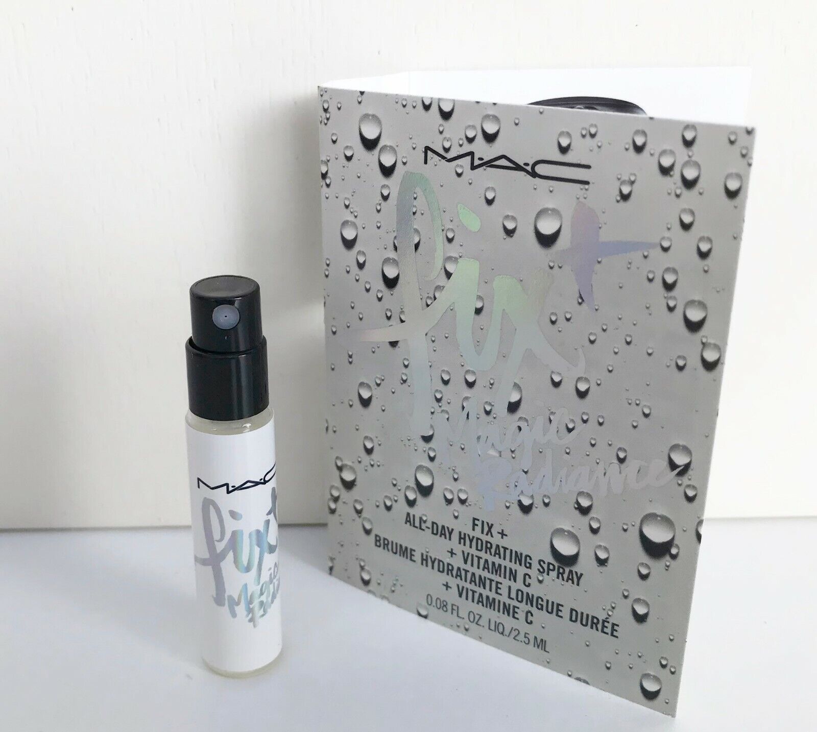 MAC Fix+ MAGIC RADIANCE all day hydrating spray + Vitamin C, 2.5ml, Brand  New!