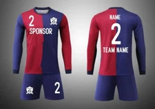 soccer jerseys Shorts Socks for boys Custom Goalie Jersey Shirts Soccer Uniform