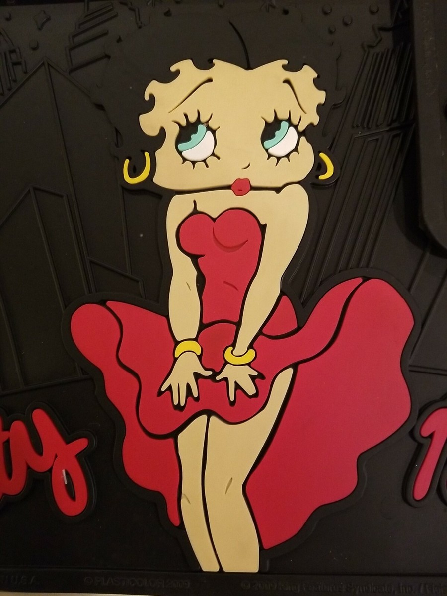 Universal Heavy Duty All Weather Rubber Utility Mat Betty Boop