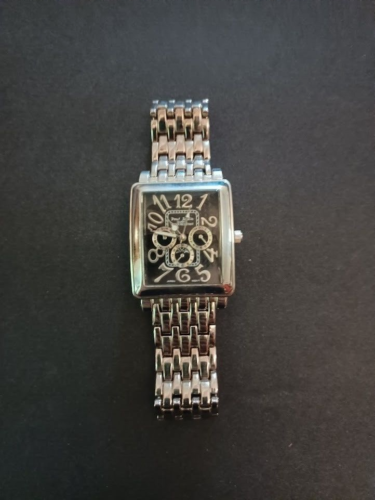 PAUL JARDIN QUARTZ WATCH STAINLESS STEEL MENS. No Battery Untested