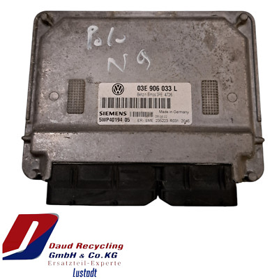 VW Polo 9N Motorsteuergerät 03E906033L