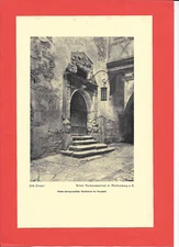 Altes Rathaus Portal in Rothenburg o. T. * Joh. Junge (1928/29) – [TÜ-816]