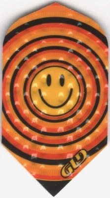 TON JUNKIE DARTS Slim Dimplex "Have A Nice Day" Dart Flights: 3 per set