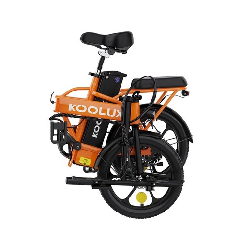 Bici Elettrica Pieghevole CON ACCELERATORE 250W EBIKE KOOLUX BK5S RANGE 35-70KM - Foto 9 di 20