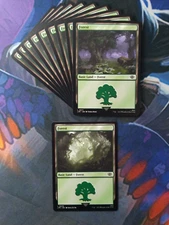 Basic Forest - Set of 10 | 7% Off 2+ | UB: LOTR | NM | MTG