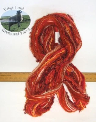 60m 20 x 3m Variety Pack Orange knitting wool yarn Craft Weaving Oddments Bundle - Image 1 of 4