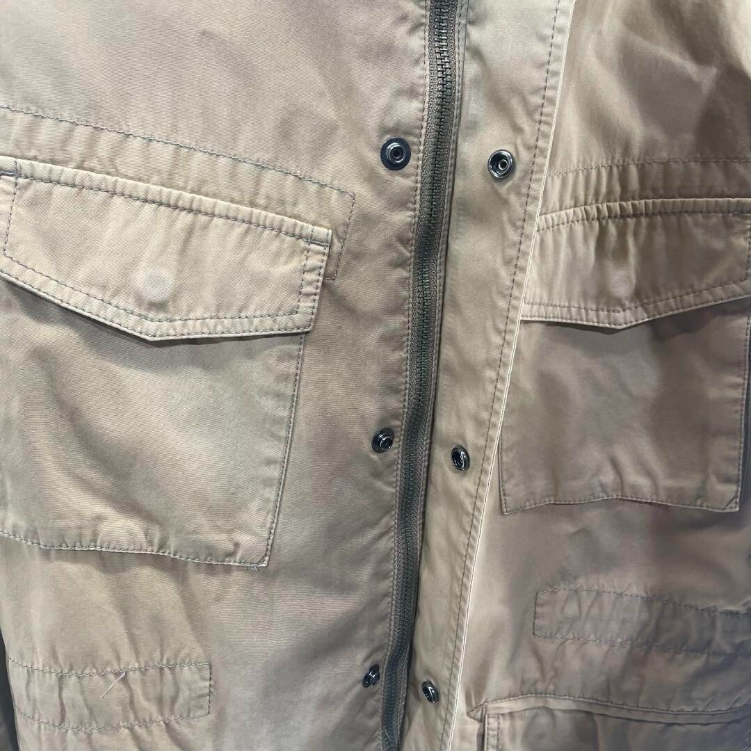BURBERRY LONDON BLUE LABEL D1F16-115-44 Military Jacket L BURBERRY LONDON BLUE LABEL D1F16-115-44 Military Jacket L