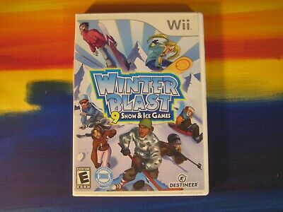 Winter Blast Snow & Ice Games Nintendo Wii Ubisoft Winter Sports Game  828068212957