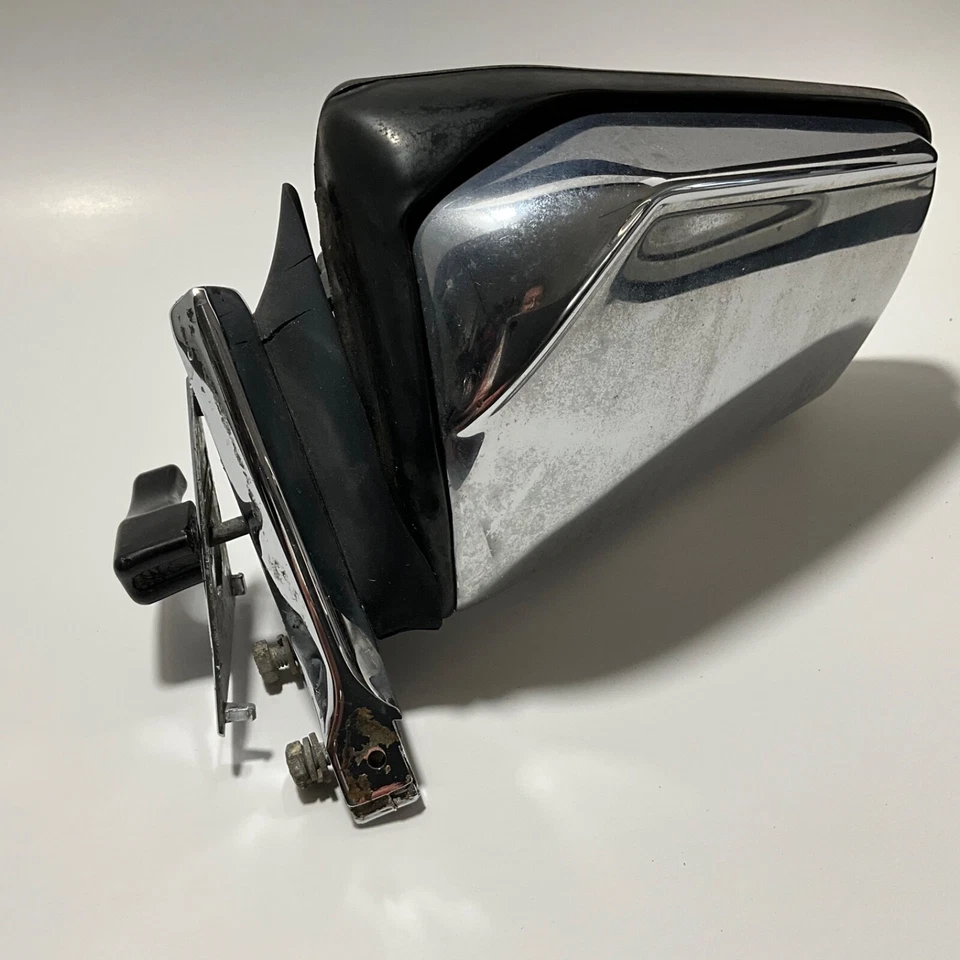 Espelho manual Mercedes Benz R107 380SL 450SL lado esquerdo do motorista LH fabricante de equipamento original 1078110561 - Imagem 2 de 4