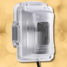 Weatherproof Electrical Outlet Cover, 1-Gang, Outdoor Outlet Cover Weather