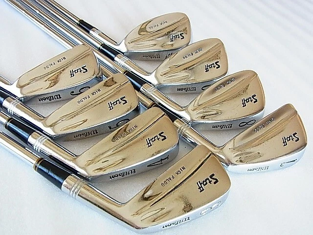 Used Wilson Staff Tour Blade iron set (#3-Pw) Dynamic Gold S300 | eBay