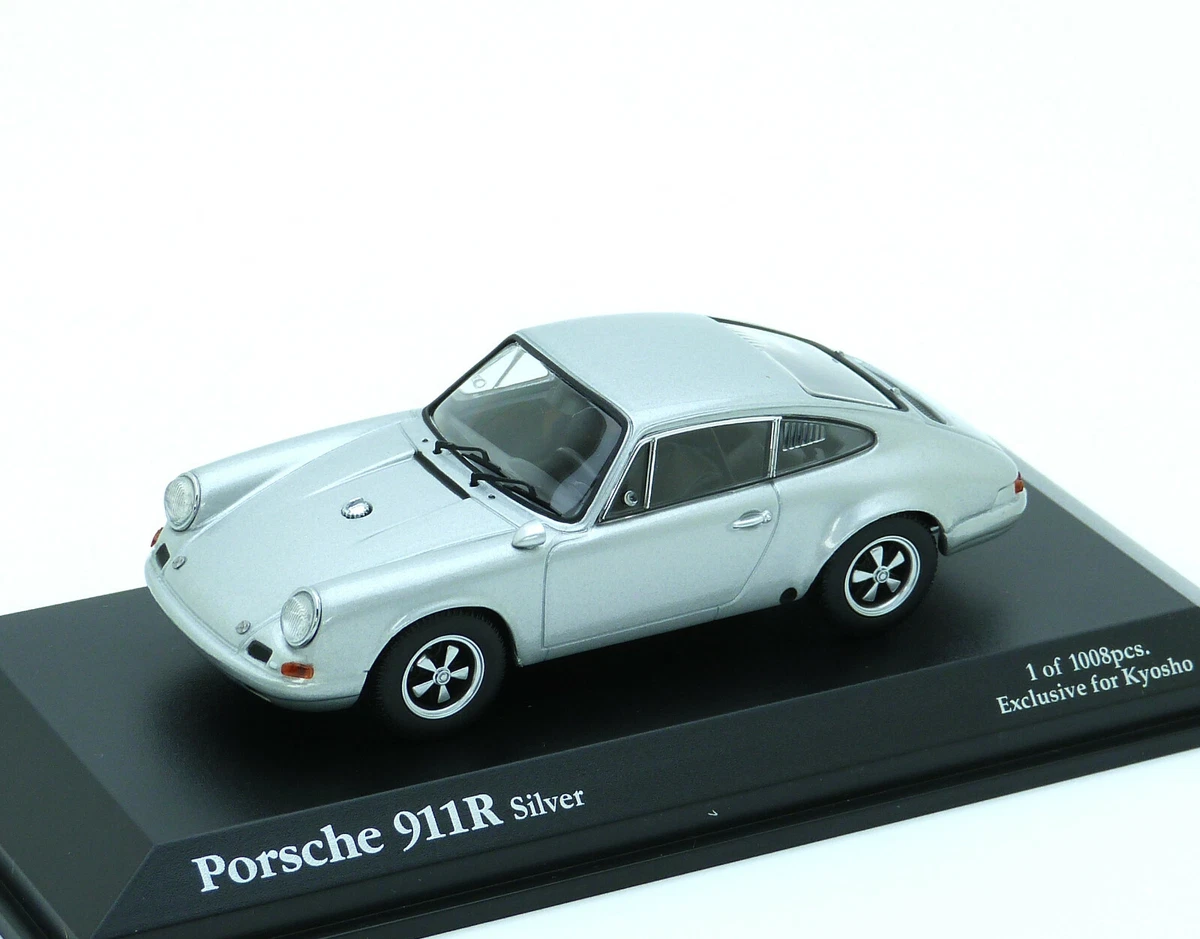 Porsche 911R 911 R 1967 - silber silver argento plata - Kyosho 