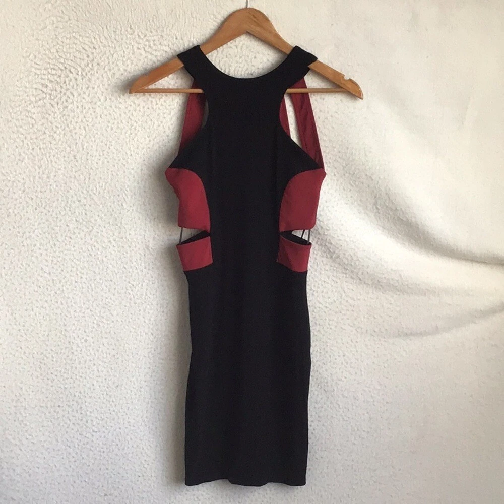 Robe Résille Diamantée Donna Mizani – Noire, Taille S, Courte, Sans Manches
