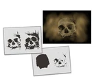 AS-312 Skull stencil acrylic airbrush spray wall paint ! Duty-fees free !