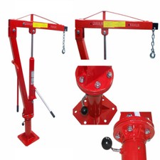 1 Ton Truck Crane Hoist 2000LB Swivel Lift Davit Arm for Pickup Bed