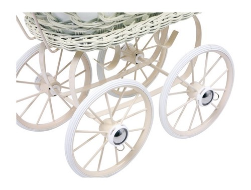 Sale!! WICKER DOLLS PRAMS traditional wicker pram basket wickerwork retro style - Picture 5 of 61