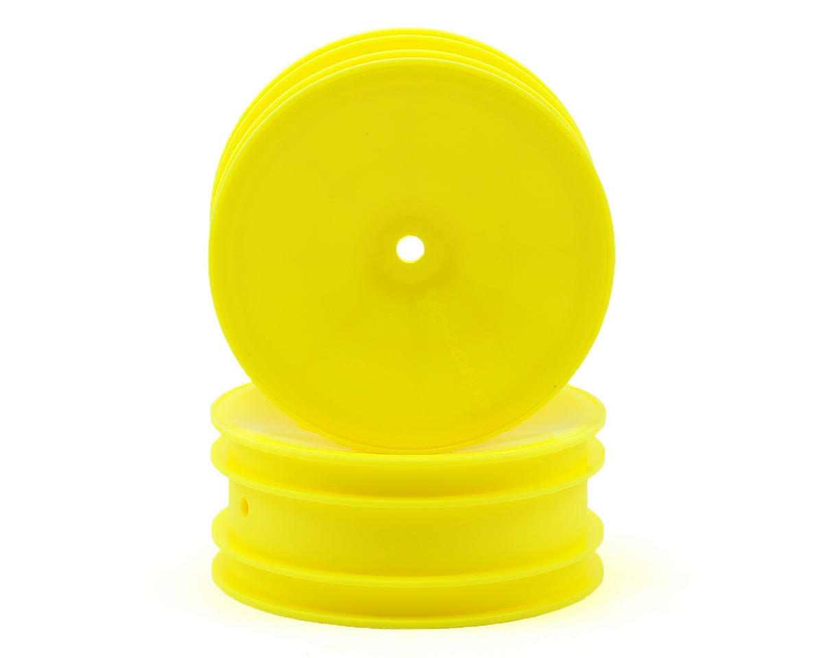 Yokomo 12mm Hex 2WD Front Buggy Wheels (Yellow) (2) (YZ-2/B