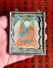 19th c. 『Nagaraja Buddha 』Gau Thangka ‧『龍尊上種王如來』嘎屋唐卡