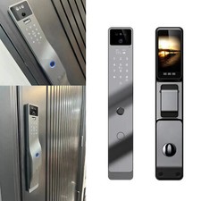 3D Face Recognition Smart Locks For Front Door Tuya Wifi Electronic Biometric vN
