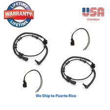 2X Front ABS Speed Sensor ALS508 For 2002 Ford Explorer 4.0L 4.6L + CONNECTORS