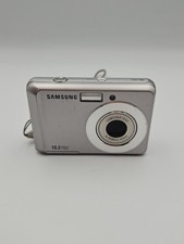 Samsung SL30 10.2MP Compact Digital Camera with 3X Zoom Silver Tested Working