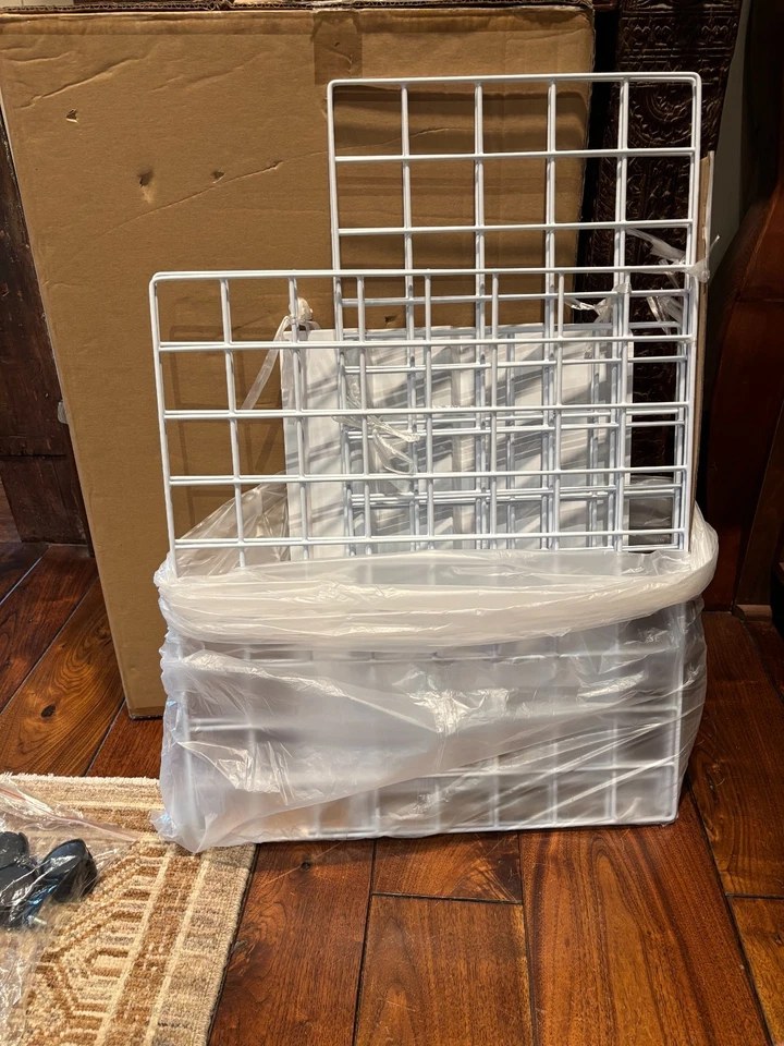 Safco 3880 Steel Wire Rolling File Rack for Maps, Plans, etc. w/ 24 Compartments - Image 3 of 4