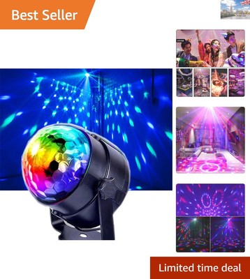 Robuste Mini Discokugel Lichter mit Farbwechsel Effekten für jeden Anlass