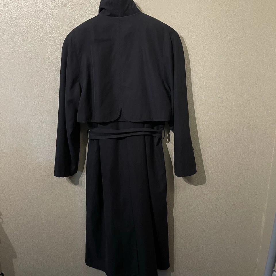 Gabardina de Colección Valerie Stevens Extraíble Forro Cálido Terciopelo Detalles Mujer’s P6 Foto 4 de 4