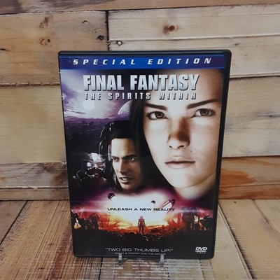 Final Fantasy The Spirits Within DVD Used CGI Sci Fi Fantasy