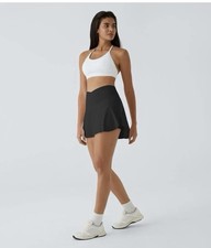 Halara SoftlyZero Airy Crossover Pocket 2-in-1 InstantCool Tennis Skirt XL
