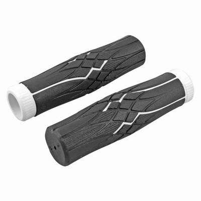 City Herrenmans Griff Grip Dude Kinder weiß-schwarz L125mm (Paar) Durchm. 22mm